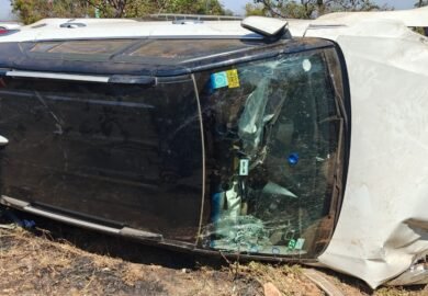 Car accident in Chitradurga, Karnataka; No Injuries Reported Thanks to Timely Airbag Deployment