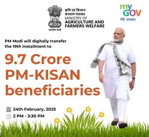 PM Modi to Release 19th Installment of PM-KISAN Yojana Today