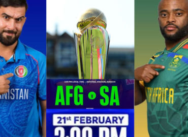 Afghanistan vs south Africa:high-stakes battle in champions trophy 2025.