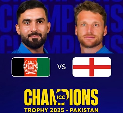 todays match Afghanistan vs England: high-stakes champions trophy showdown