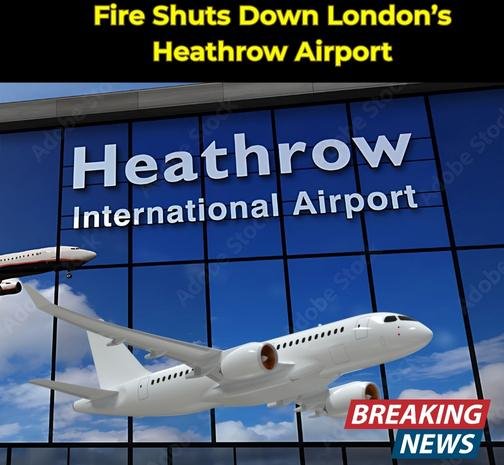 London Heathrow Airport – Global Flight Disruptions as Massive Fire Shuts Down London’s Heathrow Airport – know more