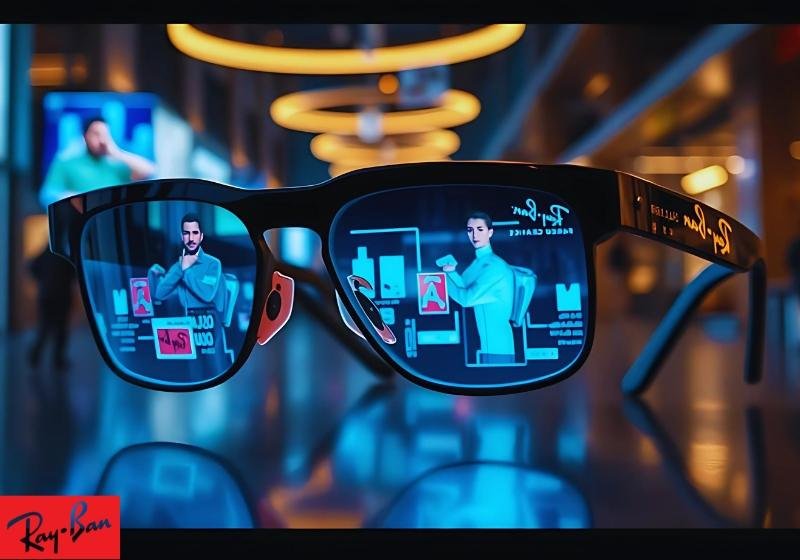 AI -powered ray-ban meta smart glasses
